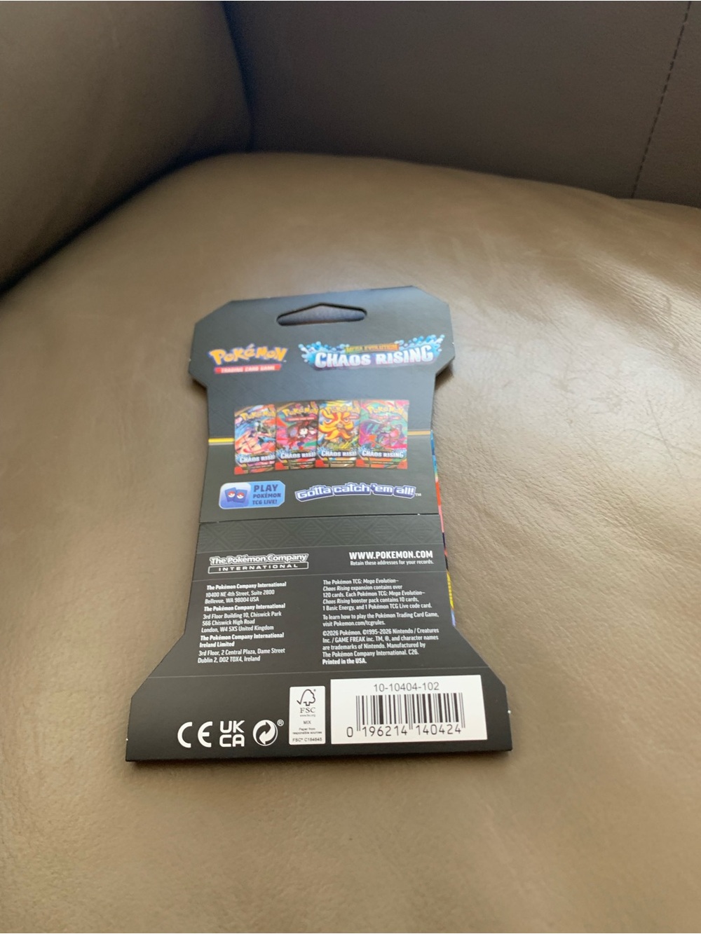 Pokémon Mega Evolution S4
Chaos Rising Blaster - Picture 10 of 12